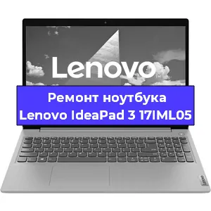 Замена кулера на ноутбуке Lenovo IdeaPad 3 17IML05 в Перми